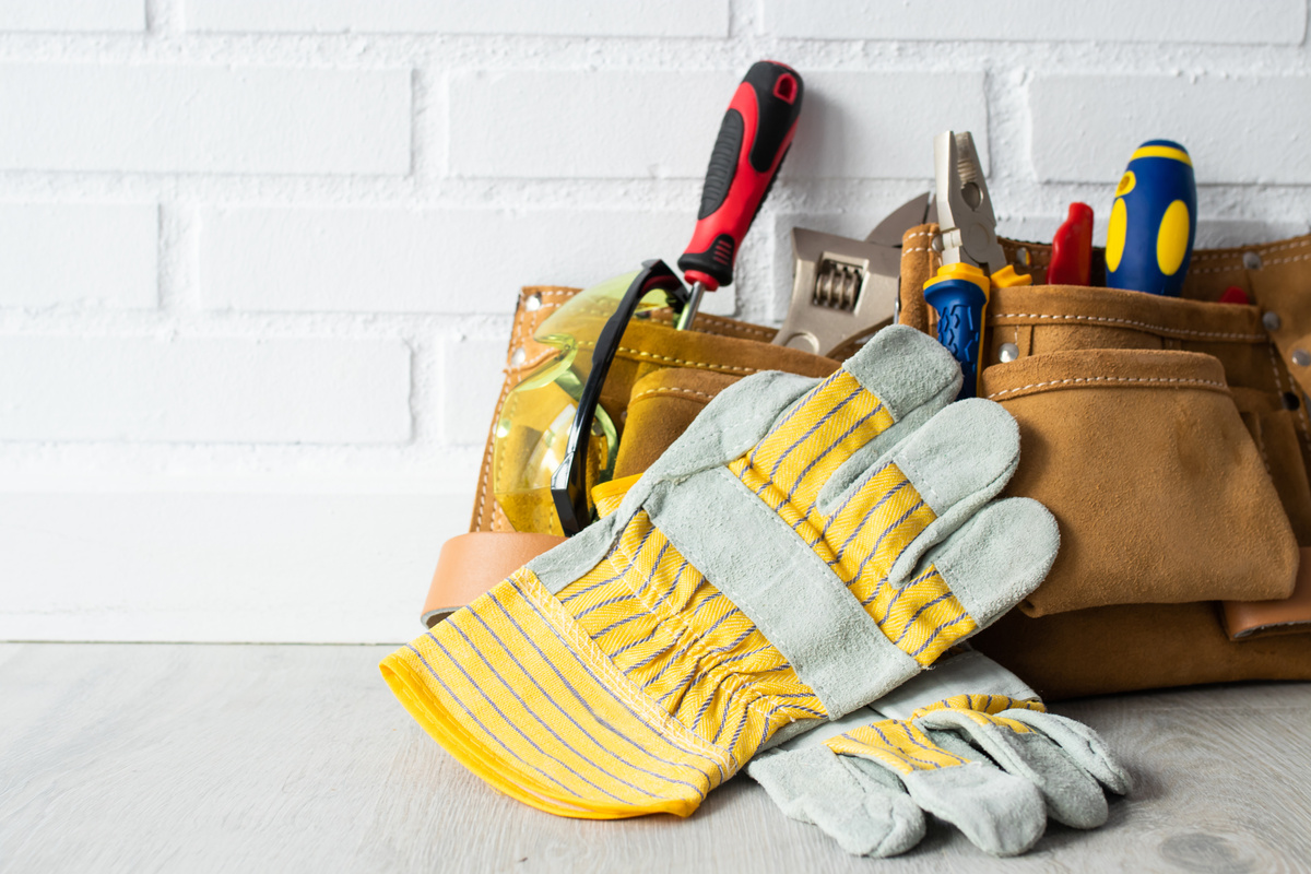 construction tools maintenance or bricolage